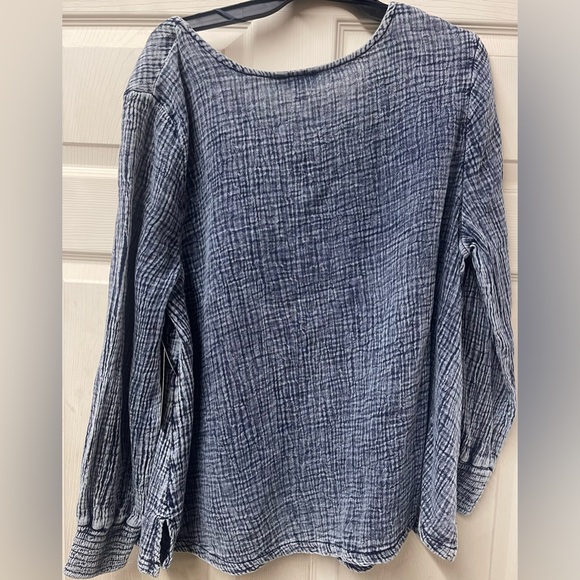 TS Smock Double Cloth Top - Picture 2 of 4